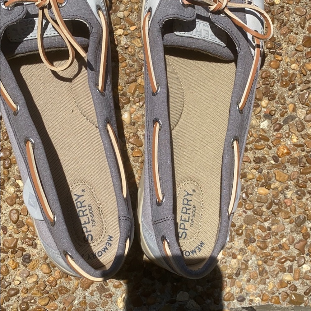 Blue Sperrys - Picture 4 of 4